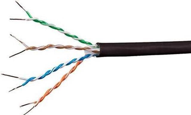 Alt view image 11 of 15 - Monoprice Cat6A Ethernet Bulk Cable - Network Internet Cord - Solid, 550Mhz, UTP, CMR, Pure Bare Copper Wire, 10G, 23AWG, No Logo, 1000ft, Blue