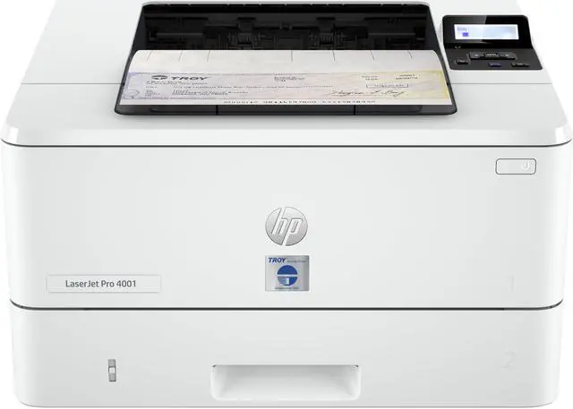 Main image of TROY 4001DN MICR Printer, Check Printing, 250 Sheet Capacity, 1 Locking Tray, 3 Trays Maximum, Up to 42ppm