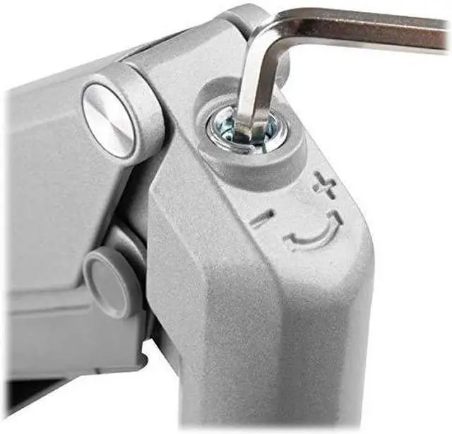 Alt view image 13 of 15 - Tripp Lite Single-Display Flex-Arm Desktop Clamp for 13" to 34" Displays - USB and Audio Ports, Aluminum, DDR1732SAL