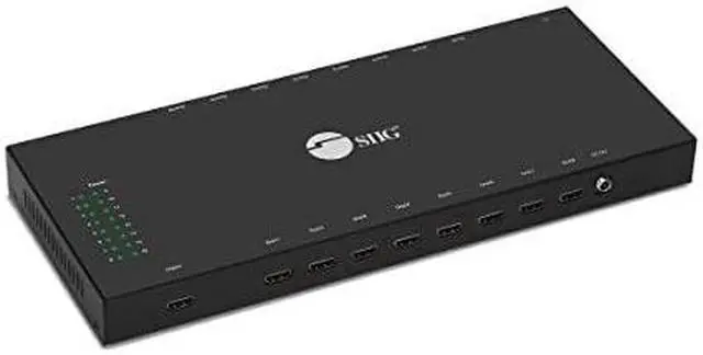 Alt view image 14 of 20 - SIIG 1x4 HDMI 2.0 4K HDR EDID Splitter CE-H26K11-S1