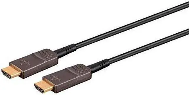 Alt view image 10 of 13 - Monoprice Ultra High Speed HDMI Cable - 100 Feet - Black, 8K@120Hz, Dynamic HDR, 48Gbps, Fiber Optic, eARC, AOC, YCbCr 4:4:4 - SlimRun AV Series