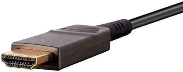 Alt view image 11 of 13 - Monoprice Ultra High Speed HDMI Cable - 100 Feet - Black, 8K@120Hz, Dynamic HDR, 48Gbps, Fiber Optic, eARC, AOC, YCbCr 4:4:4 - SlimRun AV Series