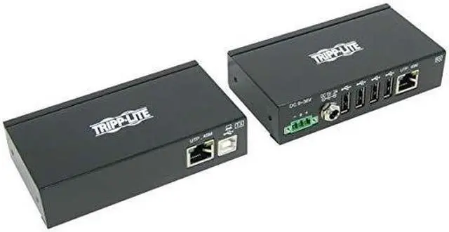 Alt view image 13 of 19 - USB OVER CAT5CAT6 EXTENDER KIT 4PORT