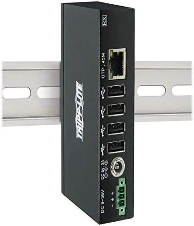 Alt view image 15 of 19 - USB OVER CAT5CAT6 EXTENDER KIT 4PORT