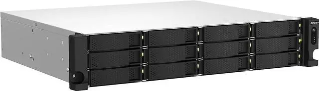 Alt view image 7 of 9 - QNAP TS-1264U-RP-8G SAN/NAS Storage System