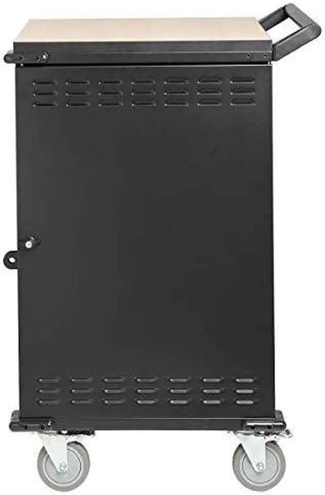 Alt view image 6 of 10 - Tripp Lite CSCSTORAGE1 Locking Storage Cart for Mobile Devices and AV Equipment
