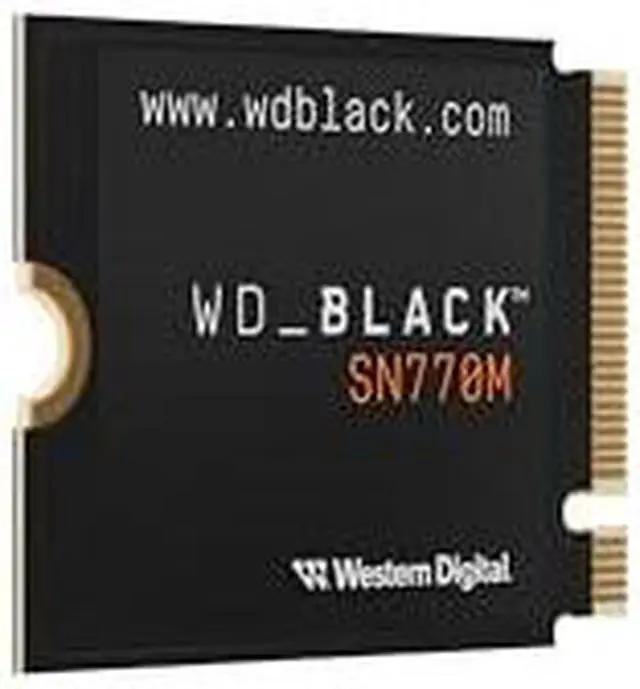 Alt view image 15 of 18 - WD Black SN770M 1TB Solid State Drive - M.2 2230 Internal - PCI Express NVMe (PCI Express NVMe 4.0 x4) - Notebook, Gaming Console Steam Deck and Microsoft Surface