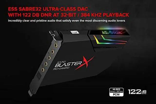 Alt view image 16 of 17 - Creative Sound Blaster AE-7 Sound Card 70SB180000000