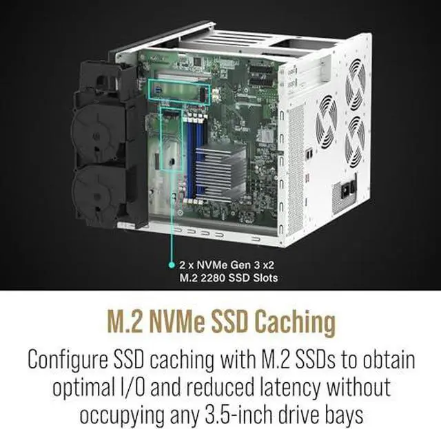 Alt view image 14 of 16 - QNAP Turbo NAS TS-1655-8G SAN/NAS Storage System TS-1655-8G-US