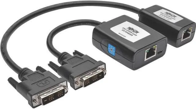 Alt view image 15 of 16 - Tripp Lite DVI over Cat5/6 Active Extender Kit, Transmitter & Receiver for Video, 1080p @ 60 Hz, Up to 125-ft., TAA (B140-101X-U)
