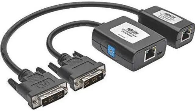 Alt view image 16 of 16 - Tripp Lite DVI over Cat5/6 Active Extender Kit, Transmitter & Receiver for Video, 1080p @ 60 Hz, Up to 125-ft., TAA (B140-101X-U)