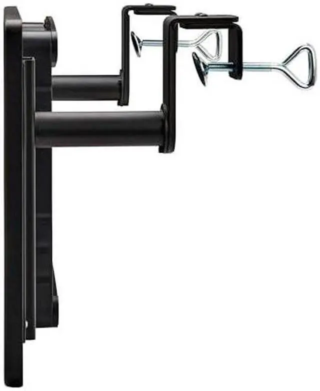 Alt view image 6 of 15 - Tripp Lite Clamp-on Universal Monitor Riser Stand with Storage Drawer, Monitor Shelf for Desk, Black, TAA Complaint, 5-Year Warranty (WWSSC Clamp-On Series)