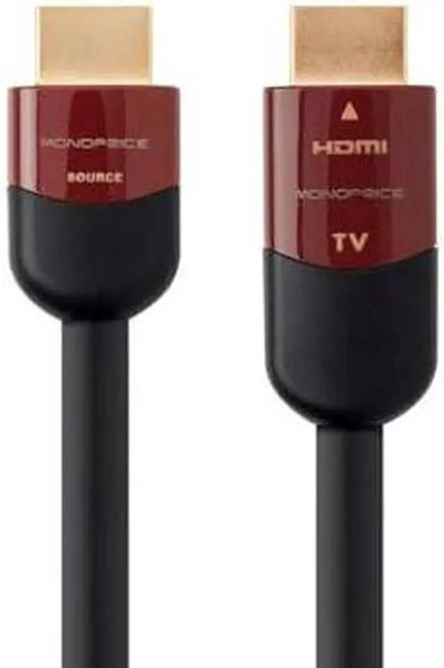 Alt view image 20 of 20 - Monoprice HDMI Cable - 50 Feet - Black | High Speed, Active Chipset, 4K@60Hz, HDR, 18Gbps, 24AWG, YUV, 4:4:4, CL2 - Cabernet Ultra Series