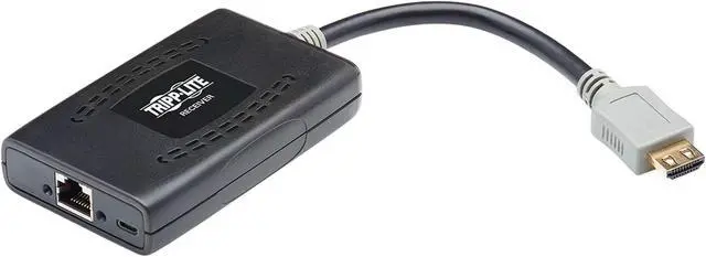 Alt view image 12 of 15 - Tripp Lite B127P-100-H-SR HDMI over Cat6 Passive Remote Receiver B127P100HSR