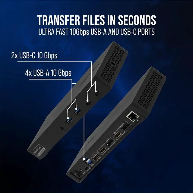 Alt view image 19 of 19 - VisionTek VT7400 Docking Station 901502