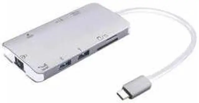 Alt view image 6 of 10 - SMK-Link VP6920-2 USB-C Multi-Port Docking Station VP69202