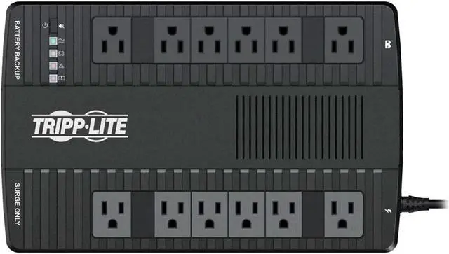 Alt view image 18 of 19 - Tripp Lite OmniSmart 1050VA 12-Outlet Ultra-compact UPS OMNISMART1050MX