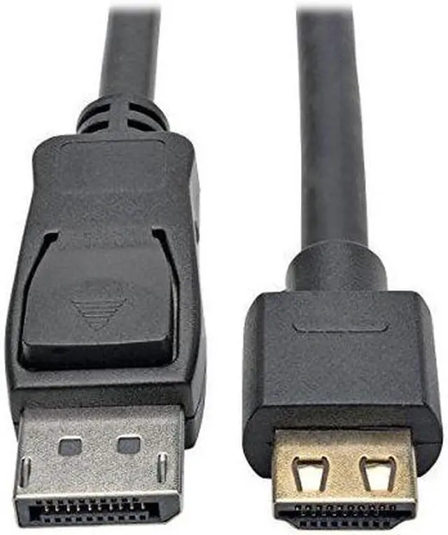 Alt view image 7 of 13 - Tripp Lite DisplayPort to HDMI Adapter Cable Active DP 1.2a to HDMI 4K 15 ft. (P582-015-HD-V2A)