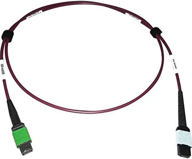 Alt view image 11 of 11 - Tripp Lite 1m 400G Multimode 50/125 OM4 Fiber Optic Cable Magenta N846D01M16CMG