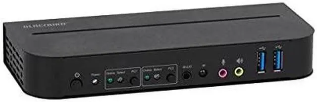 Alt view image 13 of 15 - Monoprice Blackbird 4K DisplayPort 1.4 USB 3.0 4x1 KVM Switch, 4K@60Hz, HDR, YCbCr 4:4:4, HDCP 2.2, Share 4 Computers with 1 Keyboard Mouse Monitor Printer