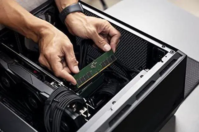 Alt view image 19 of 20 - Kingston 16GB 288-Pin PC RAM DDR5 4800 (PC5 38400) Desktop Memory Model KVR48U40BS8-16