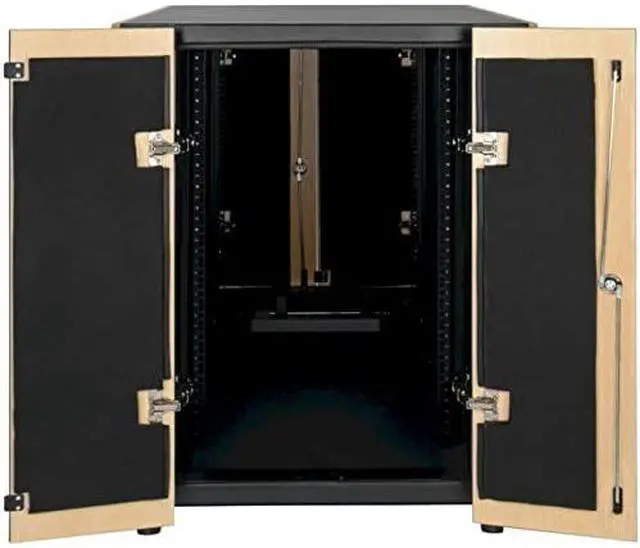 Alt view image 9 of 15 - Tripp Lite 18U SmartRack Sound Proof Server Rack - Quiet Acoustic Server Rack (SRQ18U)