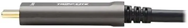 Alt view image 19 of 20 - Tripp Lite USB-C to USB-C Plenum-Rated Fiber Active Optical Cable (AOC) - 4K 60 Hz, HDR, 4:4:4, M/M, Black, 10 m - 32.81 ft USB-C Data Transfer Cable for MacBook, Notebook, HDTV, Monitor, TV, Projecto