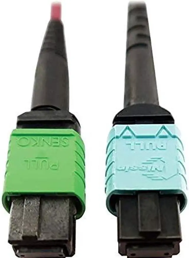 Alt view image 11 of 11 - Tripp Lite 5m 400G Multimode 50/125 OM4 Fiber Optic Cable, Magenta N846D05M16CMG