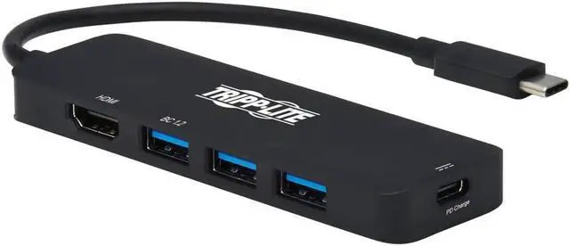 Alt view image 7 of 13 - USB-C Multiport Adapter - 4K 60 Hz HDMI, 3 USB-A Hub Ports, 100W PD Charging, HDR, HDCP 2.2