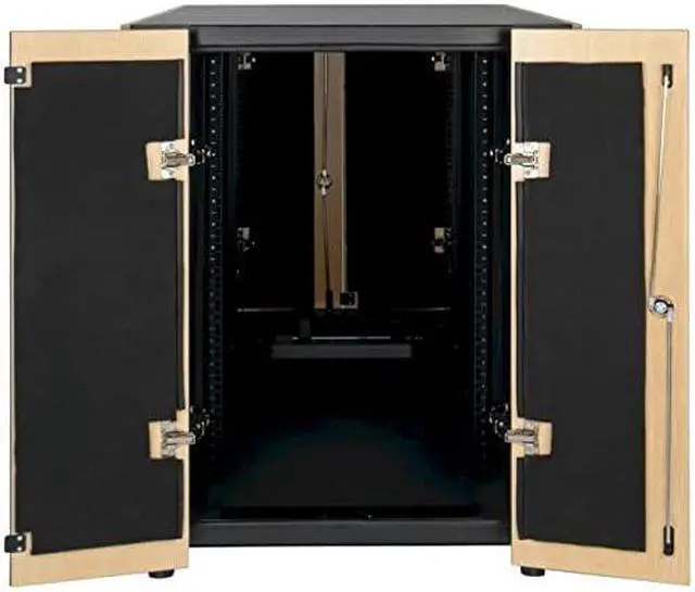 Alt view image 12 of 15 - Tripp Lite 18U SmartRack Sound Proof Server Rack - Quiet Acoustic Server Rack (SRQ18U)