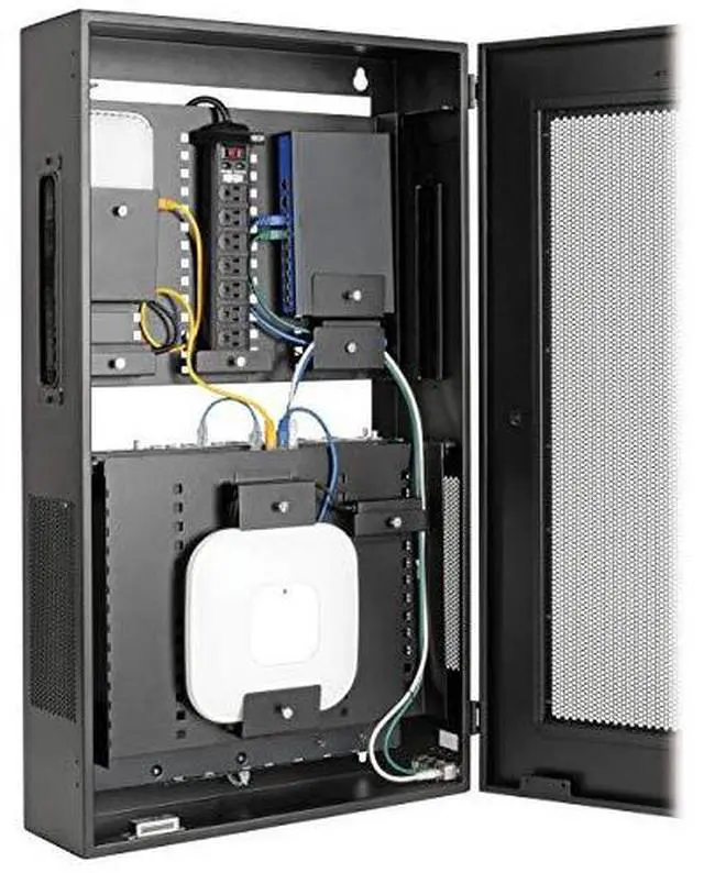 Alt view image 8 of 12 - Tripp Lite Srwf10umod 5U Structured Wiring Enclosure