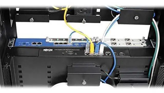 Alt view image 9 of 12 - Tripp Lite Srwf10umod 5U Structured Wiring Enclosure