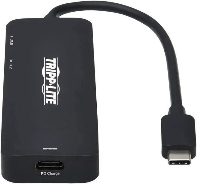 Alt view image 10 of 13 - USB-C Multiport Adapter - 4K 60 Hz HDMI, 3 USB-A Hub Ports, 100W PD Charging, HDR, HDCP 2.2