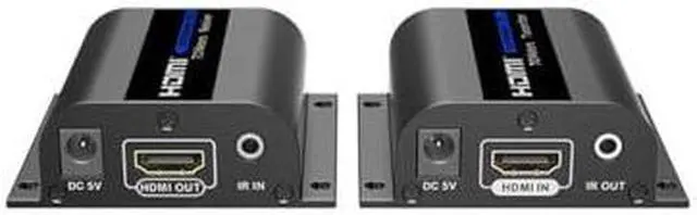 Alt view image 3 of 4 - Rocstor Y10G008-B1 Truereach 4k@30zhz Hdmi Extender Over Cat6/cat6a/cat7 Ethernet Cable - 4k 30hz U