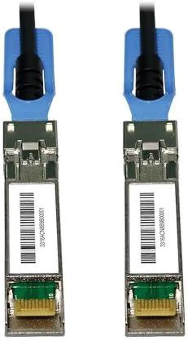 Alt view image 10 of 15 - Tripp Lite series SFP28 to SFP28 25GbE Passive Twinax Copper Cable, Black, 2m