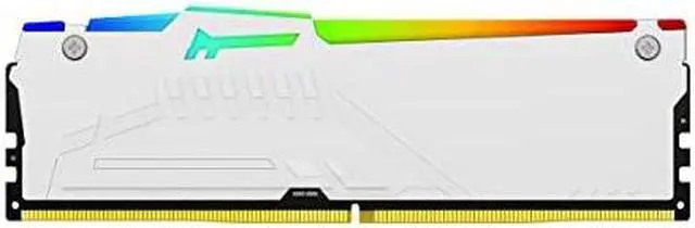 Alt view image 4 of 7 - Kingston Fury Beast White RGB 32GB (2x16GB) 5200MT/s CL40 DDR5 XMP DIMM