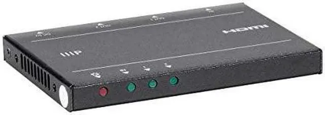 Alt view image 10 of 12 - Monoprice Blackbird 4K Pro 1x2 Ultra Slim HDMI Splitter -Black | 4K @ 60Hz, HDCP 2.2 Compliant, HDR, And EDI Detection