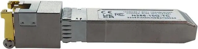 Alt view image 5 of 11 - Tripp Lite Cisco-Compatible SFP+ Transceiver, 10Gbps, RJ45, Cat6a N286-10G-TC