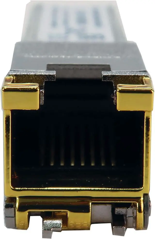 Alt view image 7 of 11 - Tripp Lite Cisco-Compatible SFP+ Transceiver, 10Gbps, RJ45, Cat6a N286-10G-TC