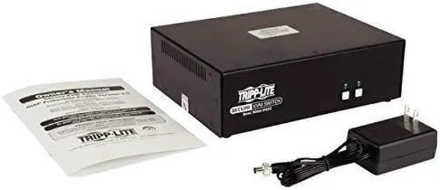Alt view image 16 of 16 - Tripp Lite 2-Port Dual-Monitor Secure KVM Switch TAA B002AUH2A2