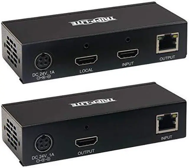 Alt view image 20 of 20 - Tripp Lite HDMI Over Cat6 Extender Kit w KVM Support USB/IR PoC B127A1A1BHBH