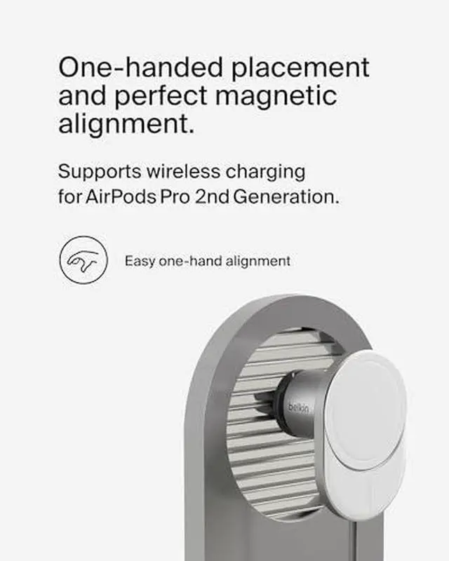 Alt view image 13 of 20 - Belkin BoostCharge ProWireless CarChargerwithMagSafe15W Extra Strong Magnetic Vent Mount for iPhone 12, 13, 14