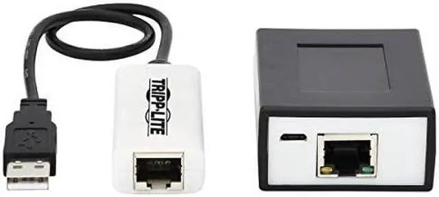 Alt view image 16 of 20 - Tripp Lite Usb Over Cat5/Cat6 Extender Kit 4-Port With Poc Usb 2.0 164 Ft.