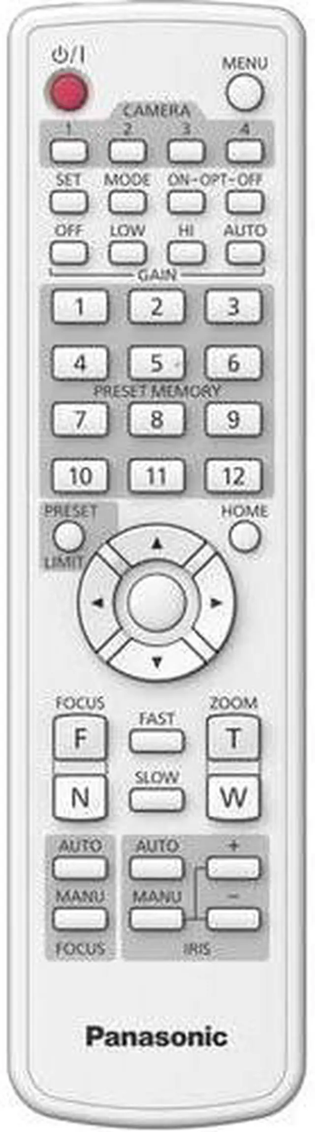 Alt view image 8 of 8 - Panasonic Infrared Wireless Remote Control