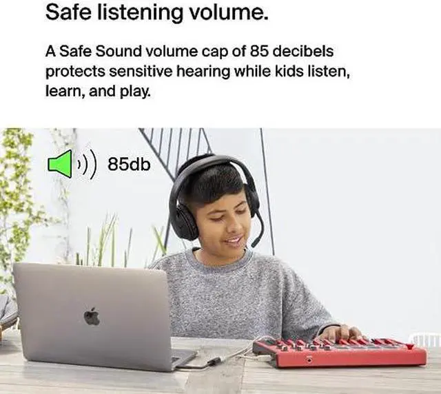 Alt view image 14 of 17 - Belkin SOUNDFORM Nano Wireless Earbuds for Kids PAC003BTPK