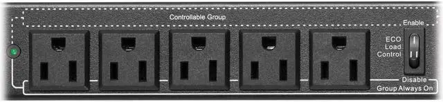 Alt view image 10 of 20 - Tripp Lite PDU Hot Swap with Manual Bypass 15A 6 5-15R 2 5-15P Inputs PDUB151U