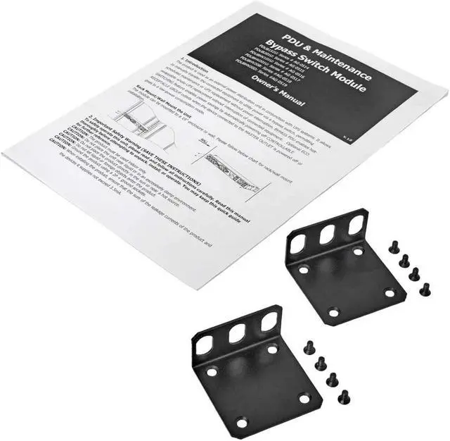 Alt view image 13 of 20 - Tripp Lite PDU Hot Swap with Manual Bypass 15A 6 5-15R 2 5-15P Inputs PDUB151U