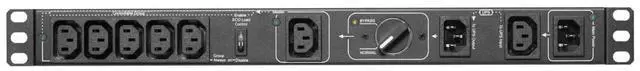 Alt view image 4 of 9 - Tripp Lite PDU Hot Swap with Manual ByPass 200-240V 10A 6 C13 PDUBHV101U