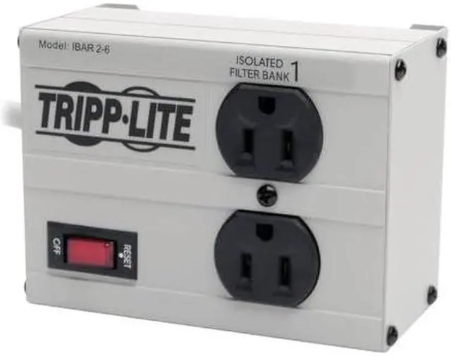 Alt view image 14 of 19 - TRIPP LITE 8.0 Feet 4 Outlets with 2 USB 3330 Joules Surge Protector (IBAR4ULTRAUSBB)