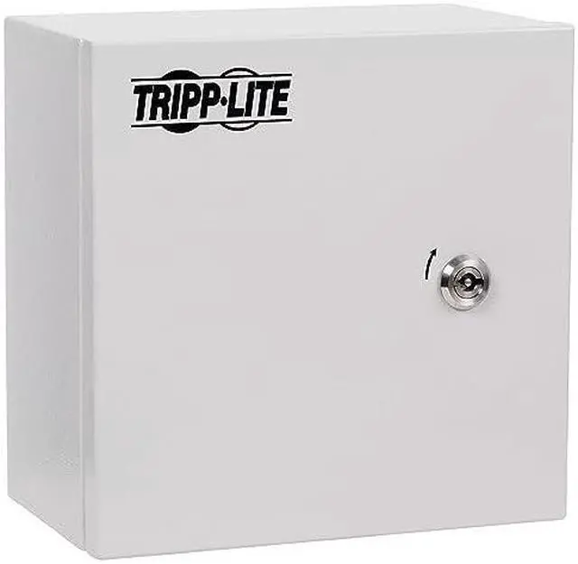 Alt view image 2 of 7 - Tripp Lite Outdoor Steel Industrial Electrical Enclosure Junction Lock Box